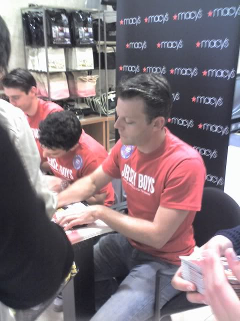 Jersey Boys Pictures at Macy's Today