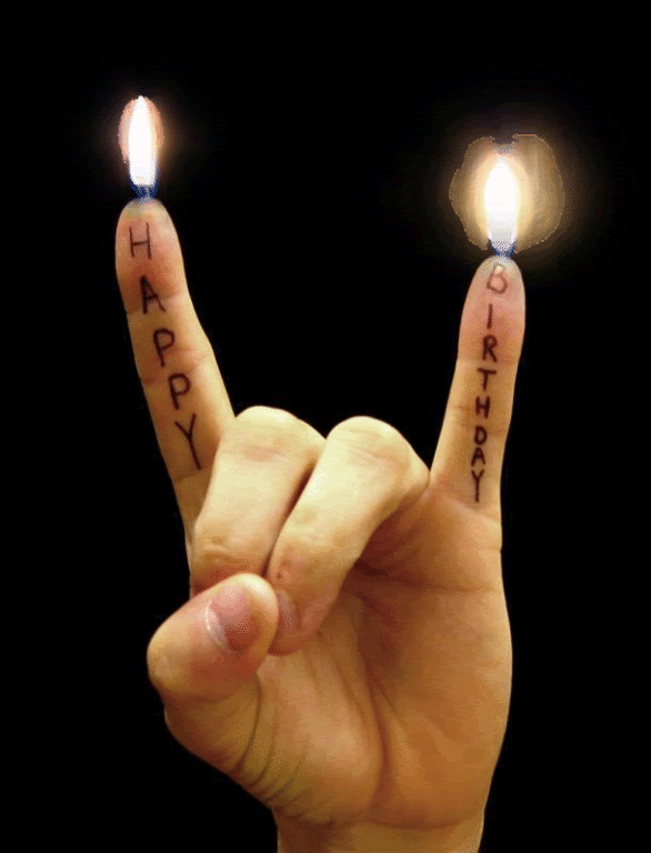 Metal Happy Birthday