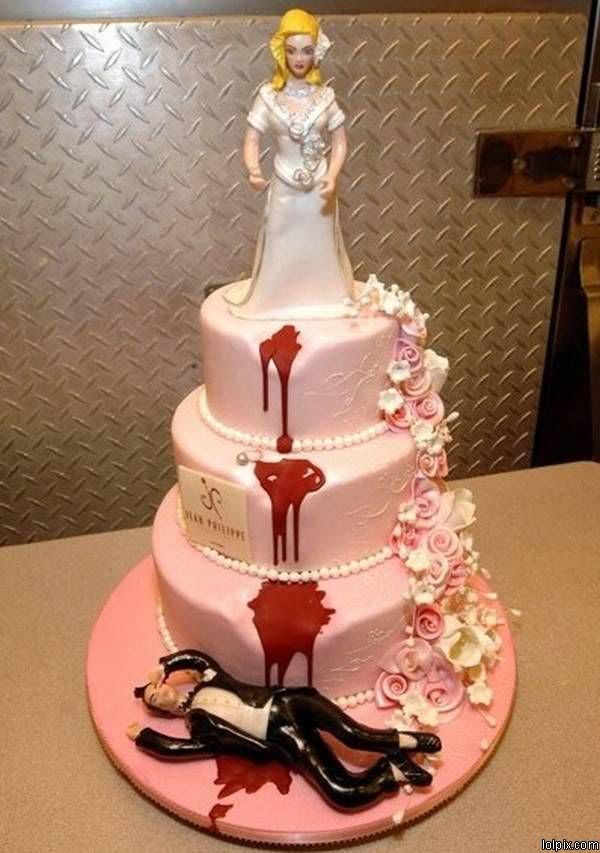 Quote from maxxim: Funny, but true. Wedding cake is the "anti Viagra"