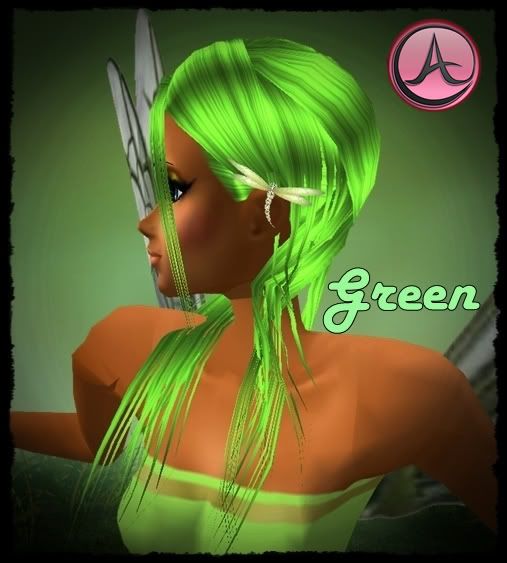 @ DragonFly Earring RL Green