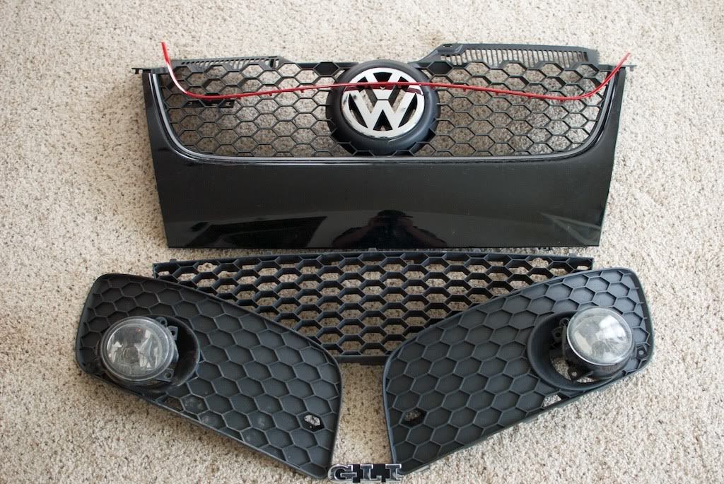 GTI/GLI grille set, complete VW Vortex Volkswagen Forum