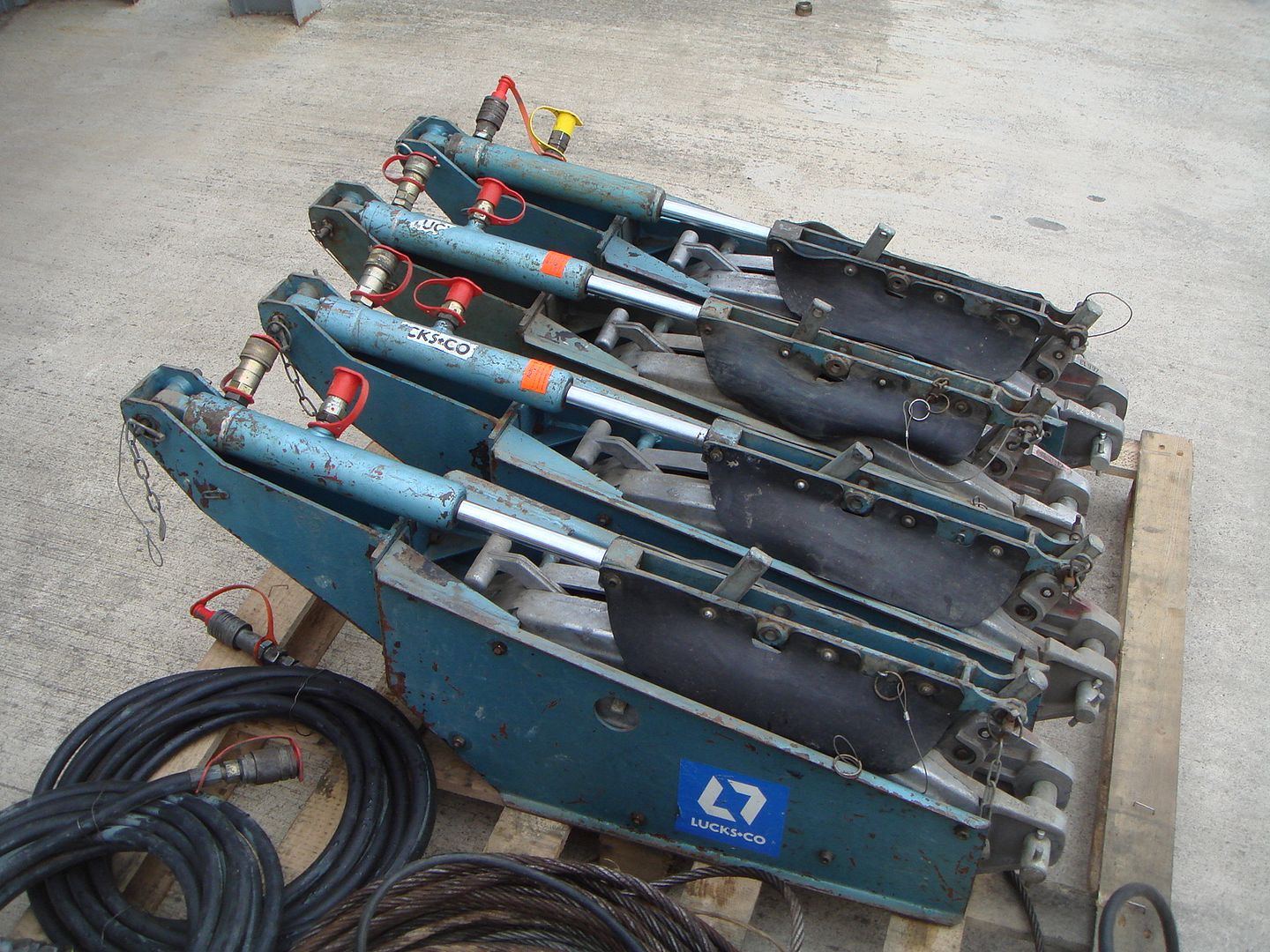TIRFOR TRACTEL TU32H 3200KG GRIP HOIST JOB LOT AND HYDRAULIC POWER PACK
