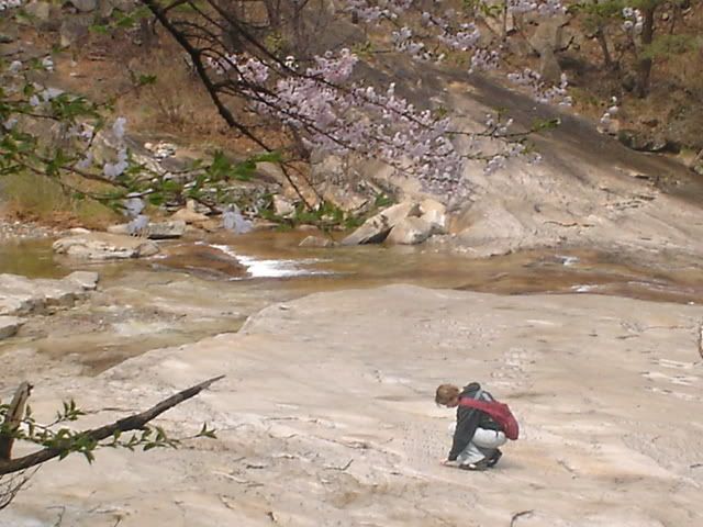 exploring the rock