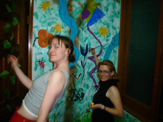 morven and dana PAINT, no joke