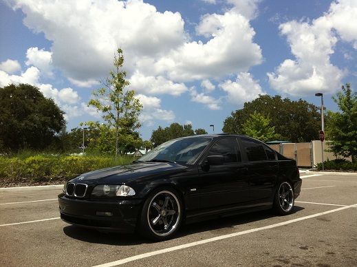 Bmw 323ci black rims #6