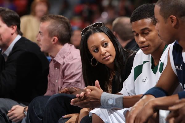 tia mowry and husband cory hardrict. Tia Mowry at “The Game” with