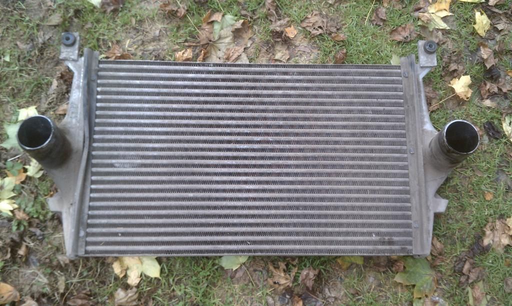 7.3 aluminum intercooler and pipes, few obs parts Ford Power Stroke