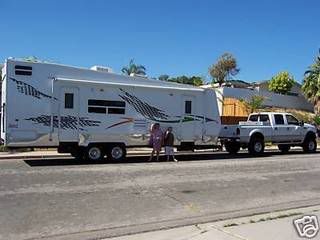 Camper Outside