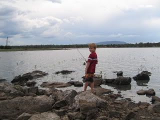 LB and his first Fishingpole