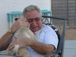Pugly and Grandpa