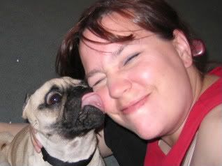 Pugs and kisses