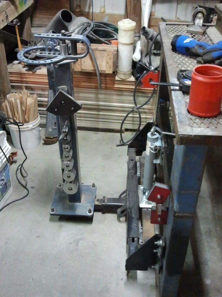 Ideas Needed For Welding Table Casters
