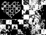 checker heart Pictures, Images and Photos