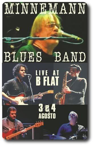 The Minnemann Blues Band, B Flat, Matosinhos, 3 e 4 Ago