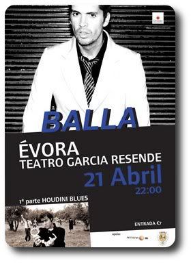 Balla+Houdini Blues, Teatro G. Resende, Évora, 21Abr, 22h
