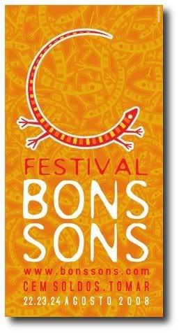 cartaz de Festival Bons Sons