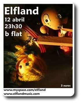 Elfland, B Flat, em Matosinhos, 12abr, 23h30