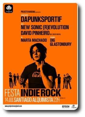 cartaz da Festa Indie Rock