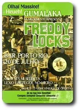 Freddy Locks, Bar Porto Rio, Porto, 20Jul