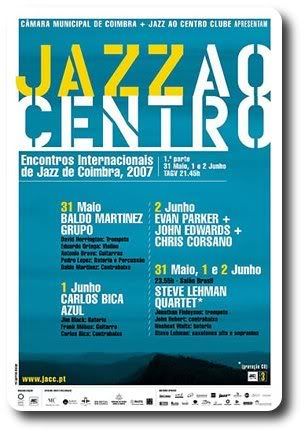 cartaz Jazz ao Centro 2007