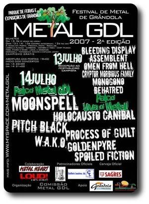cartaz Festival Metal GDL