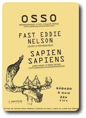 Osso+...+Sapien Sapiens, Of. de Teatro Mário Pereira, Barreiro, 5Mai, 22h