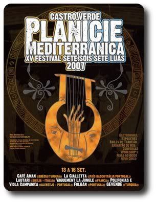 cartaz Planície Mediterrânica 2007