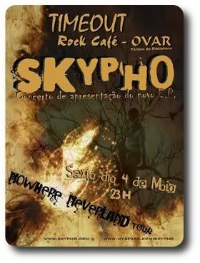 Skypho, Time-Out Rock Cafe, Ovar, 4Mai, 23h