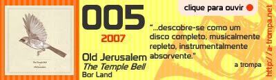 005 - Old Jerusalem - The Temple Bell