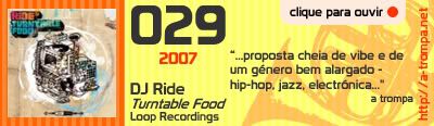 029 - DJ Ride - Turntable Food