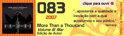 083 - More Than a Thousand - Volume III: Mar