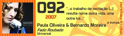 092 - Paulo Oliveira & Bernardo Moreira - Fado Roubado