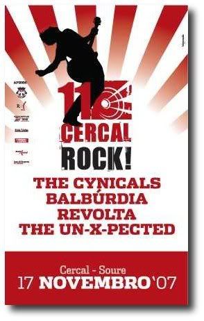 cartaz do cercal rock 07, Cercal, Soure, 17Nov