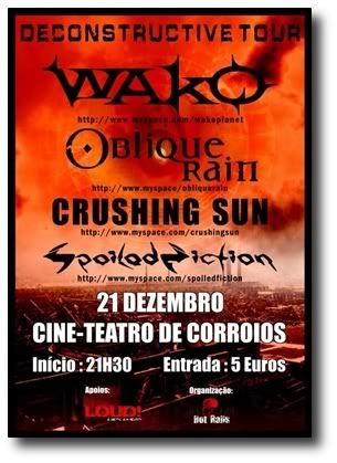 cartaz: Descontructive Tour, Cine-Teatro Corroios, 21Dez, 21h30