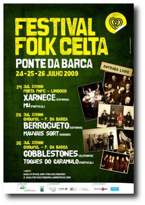 cartaz de Festival Folk Celta