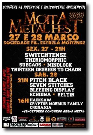 cartaz Moita Metal Fest 2009