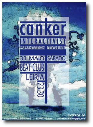 cartaz Canker, Beat Club, Leiria, 31Mai, 23h30