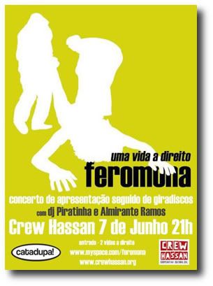 cartaz de Feromona