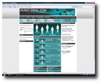 printscreen do Music2Deal