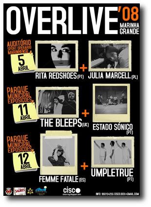 cartaz Overlive 2008