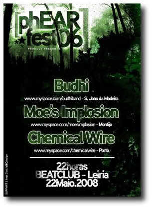 cartaz: no Beat Club, Leiria, 22Mai, 22h