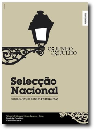 cartaz Selecção Nacional - Fotografias de Bandas Portuguesas