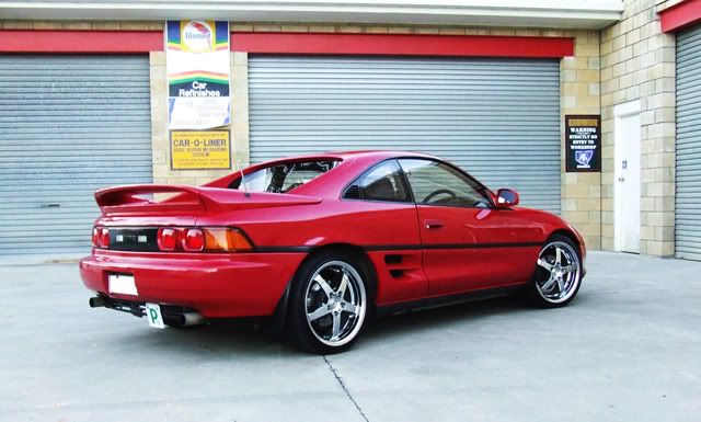 Powered By APG VNext Trial Sparks Crimson Red SW20 Hardtop MR2