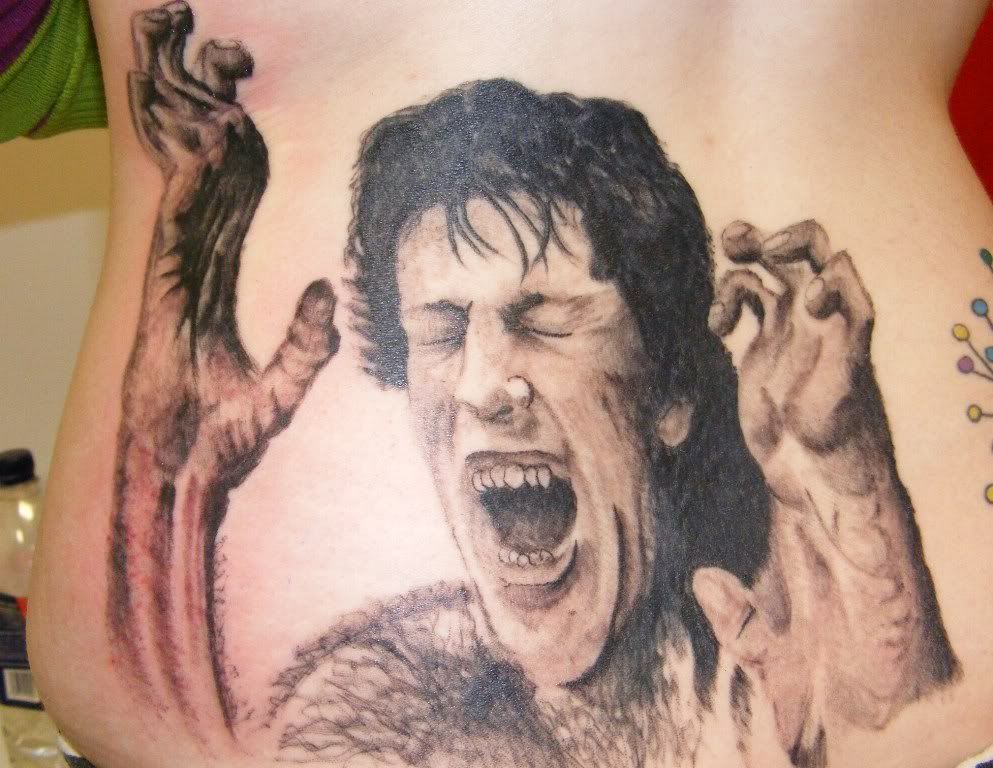 The Werewolf Caf� / werewolf tattoo help.