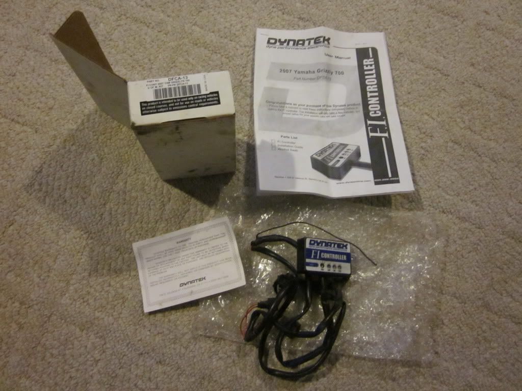 DYNATEK FI CONTROLLER GRIZZLY 700 Yamaha Grizzly ATV Forum