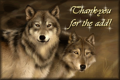 ThanYouForTheAddWolves1.gif image by ladywolf1958