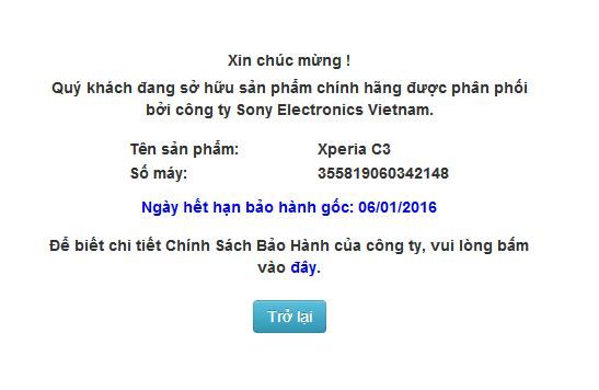 SONY Xperia C3 Dual BH 12 tháng! - 2