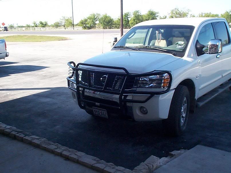 Nissan titan custom brush guard #8