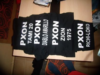 Camiseta PXON Delantera