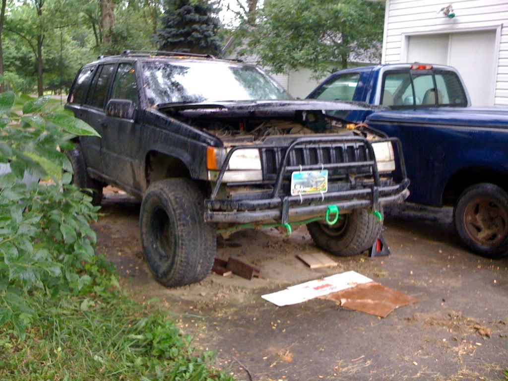 Lifted 93 jeep grand cherokee #4